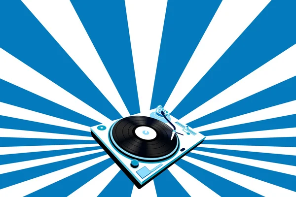 Turntable — Stock Vector