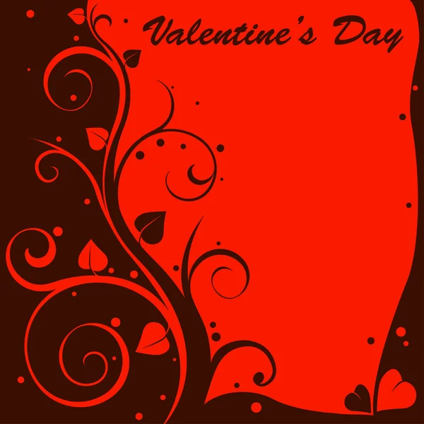 Valentine design card — Stock Vector