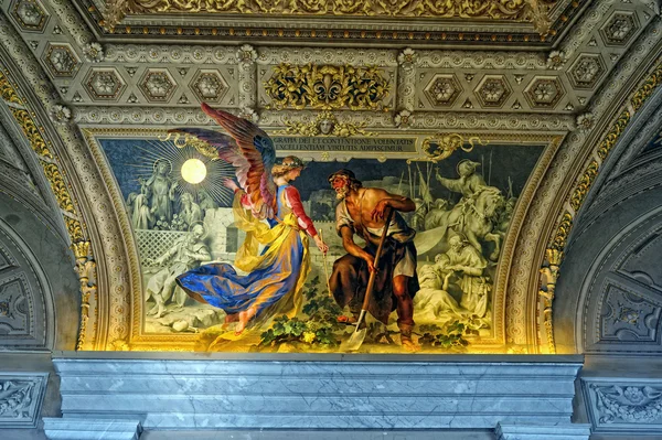 바티칸 박물관의 내부. — 스톡 사진