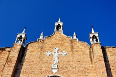 duvar katedralin Venedik.