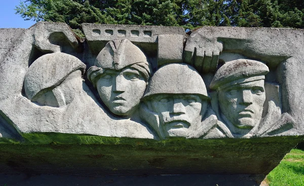 Lembolovo grens, monument naar de overwinning. St.-petersburg, — Stockfoto