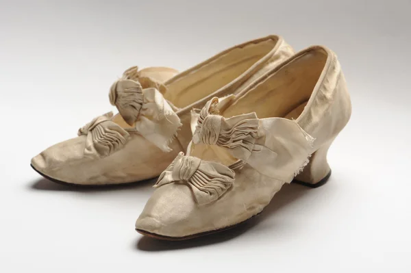 Γυναίκα vintage παπούτσια Φωτογραφία Αρχείου