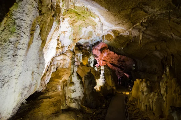 Marble Cave, Crimea. — Stock Photo, Image