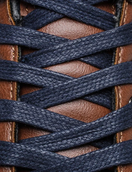 Ayakkabı bağcıklarımı — Stok fotoğraf