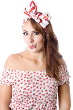 komik kız öpücük gönderme