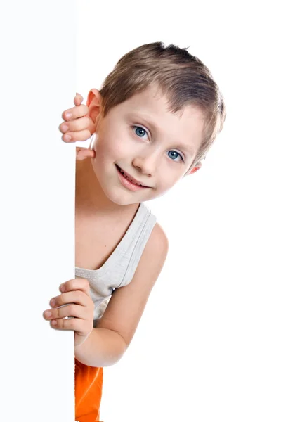 Child on white background — Stock Photo, Image