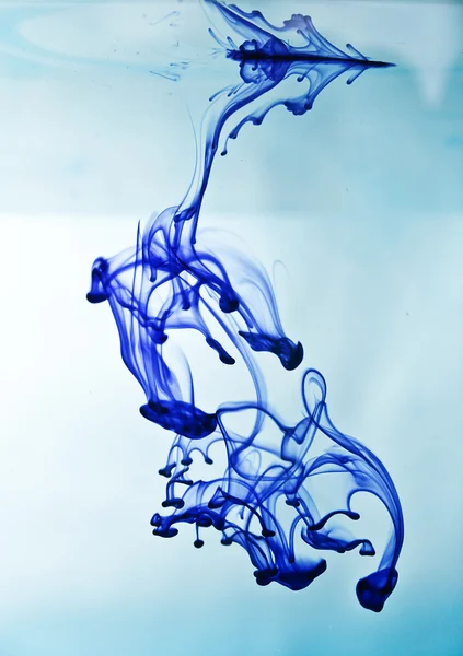 Ink in water — Stock Photo, Image