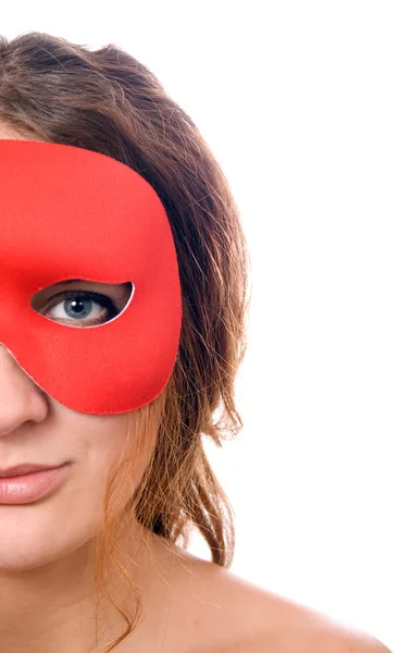 Woman in Mask — Stock Photo, Image