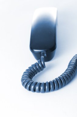 telefon kablosunu ve telefon ahizesi