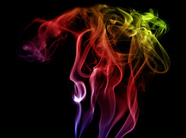 Абстрактный дым — стоковое фото