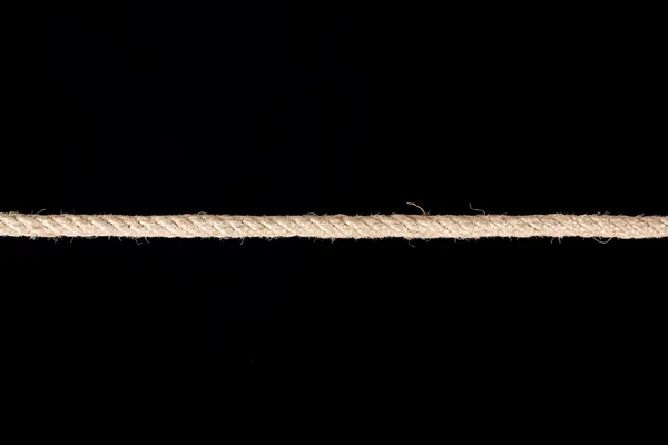 分離されたマニラのポリアミドのロープ — ストック写真