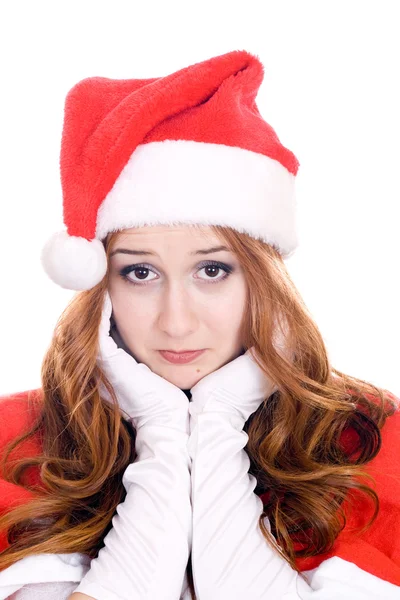 Sad and nice santa — Stock Photo, Image