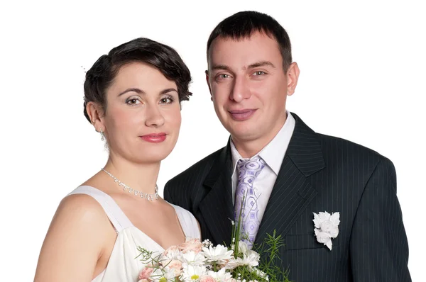 Bride and groom — Stock Photo, Image