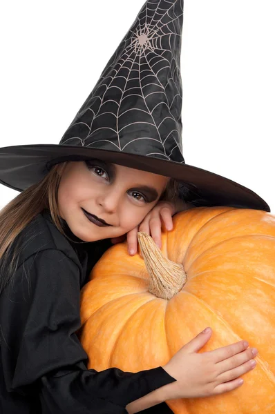 Kind in Halloween kostuum — Stockfoto