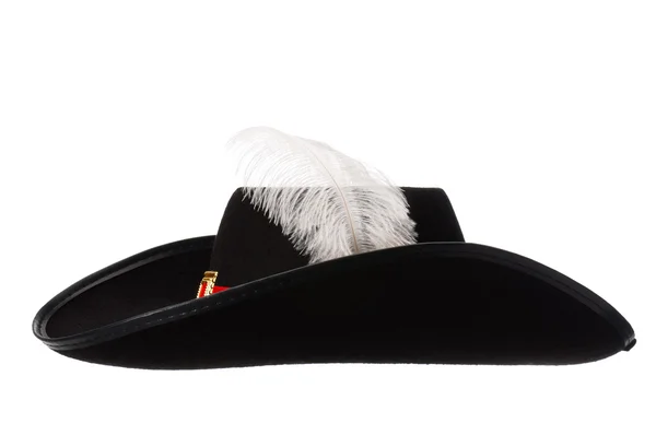 Hat with feather — Stock Photo, Image
