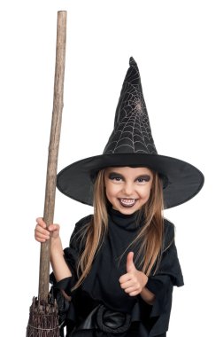 Cadılar Bayramı kostümlü çocuk