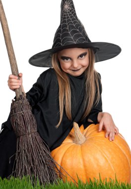 Cadılar Bayramı kostümlü çocuk