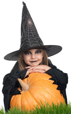 Cadılar Bayramı kostümlü çocuk