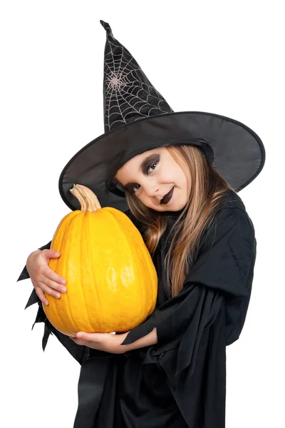 Kind in Halloween kostuum — Stockfoto