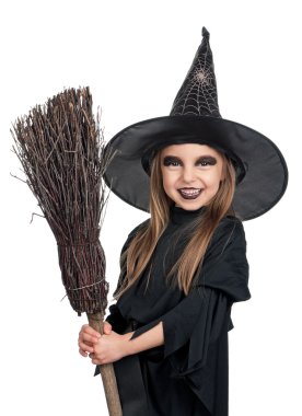 Cadılar Bayramı kostümlü çocuk