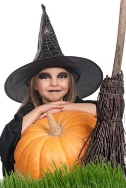 Cadılar Bayramı kostümlü çocuk