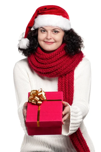 Ragazza di Natale — Foto Stock