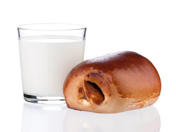 Glas Milch — Stockfoto