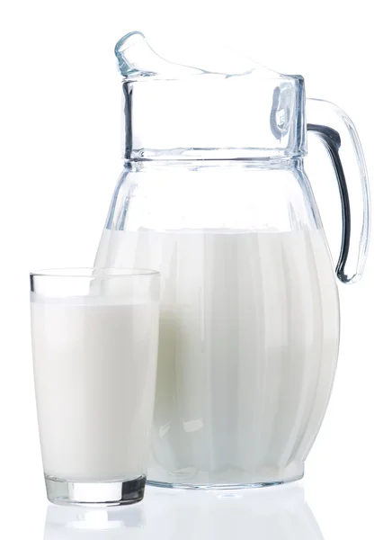 Глечик молока — стокове фото