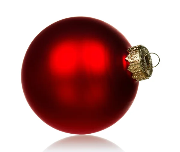 Kırmızı baubles — Stok fotoğraf