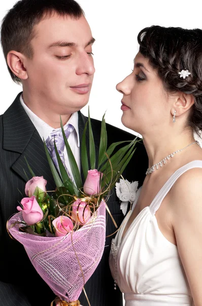 Bride and groom Stock Photo