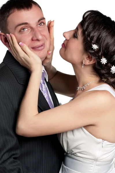 Bride and groom — Stock Photo, Image