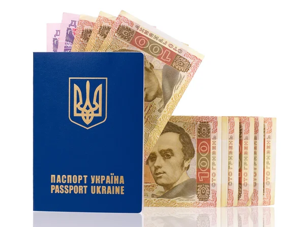 Passport Ukraine — Stock Photo, Image