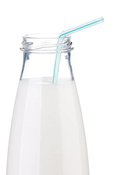 Бутылка молока — стоковое фото