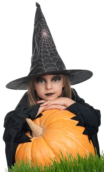 Kind in Halloween kostuum — Stockfoto