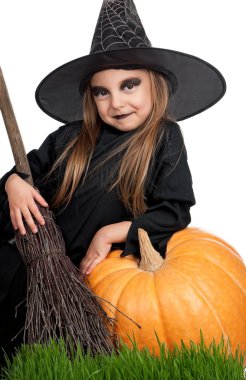 Cadılar Bayramı kostümlü çocuk