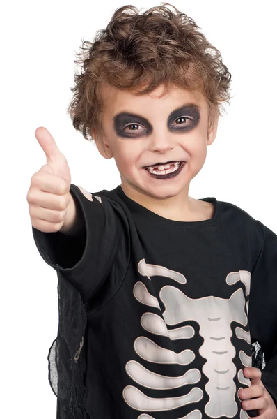 Bambino in costume di Halloween — Foto Stock