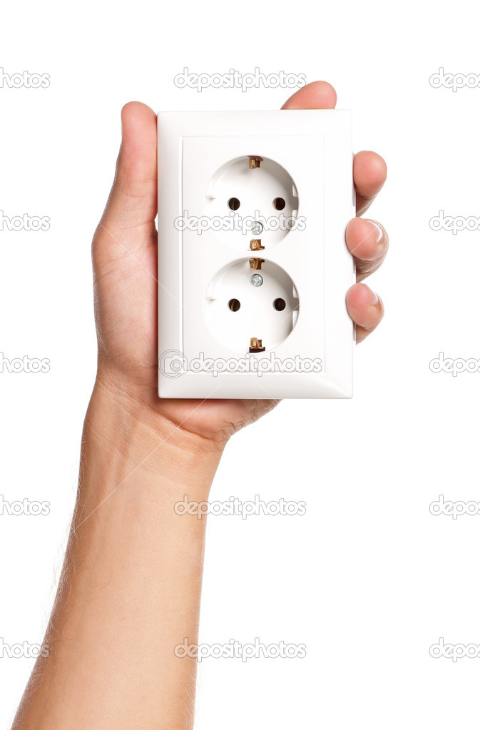 Hand with socket