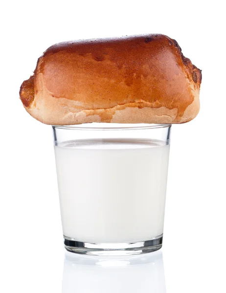 Vaso de leche —  Fotos de Stock