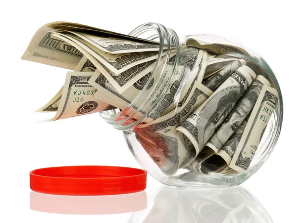 Money jar — Stock Photo, Image