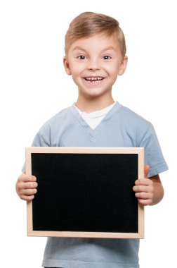 blackboard ile çocuk
