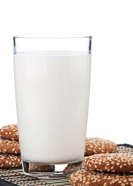 Vaso de leche — Foto de Stock