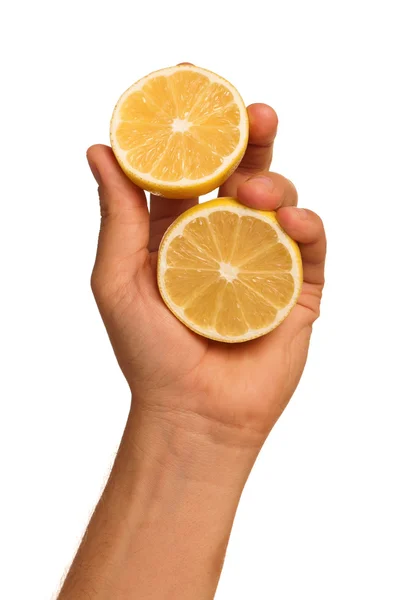 Main au citron — Photo