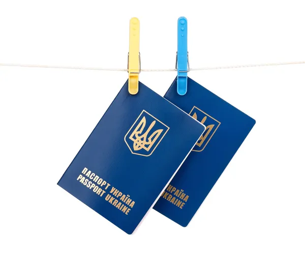 Passport Ukraina — Stockfoto