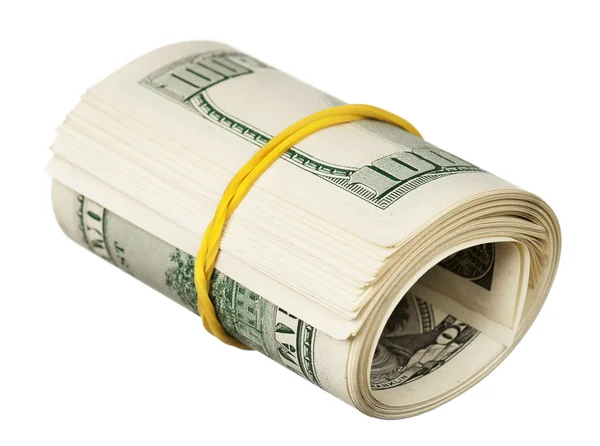 Roll dollars — Stockfoto