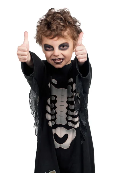 Дитина в костюмі Хеллоуїна — стокове фото