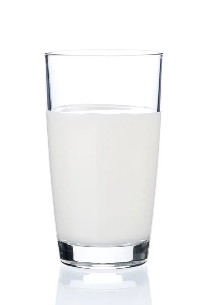 Glas melk — Stockfoto