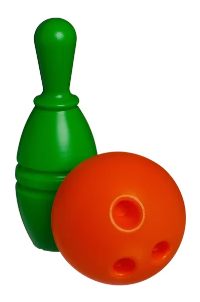Leksak bowling — Stockfoto