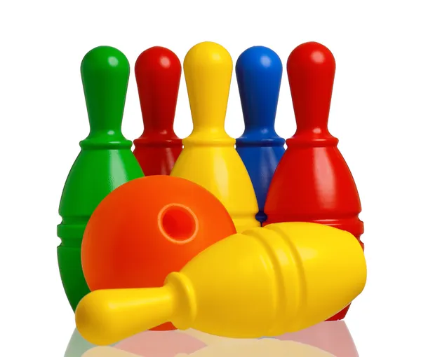 Toy bowling Royalty Free Stock Photos