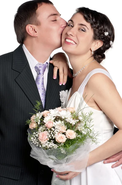 Bride and groom — Stock Photo, Image