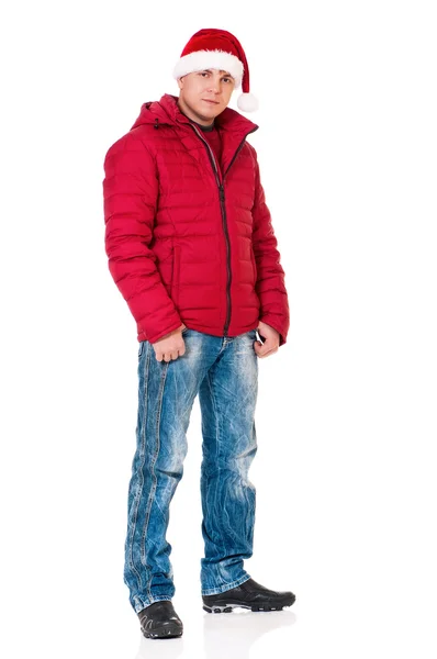 Uomo in abbigliamento invernale — Foto Stock